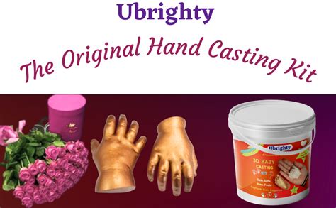 Buy Ubrighty Casting Kit-Baby Casting kit 2 Foot 2 Hand-Hand Casting ...