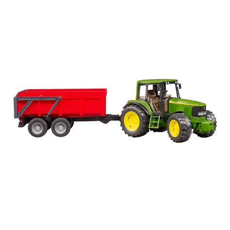 John Deere 6920 Traktor med henger - Bruder John Deere 02057 Shop