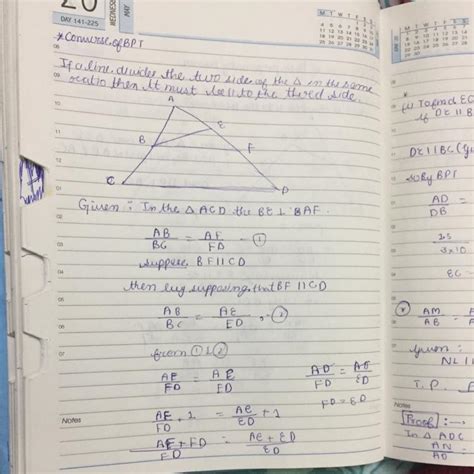 Theorem 6.2: If a line divides any two sides of atriangle in the same ...