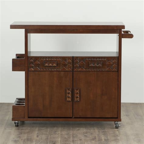 Buy Rio Kitchen Cart - Brown from Home Centre at just INR 72950.0