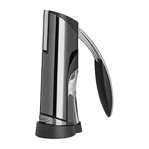 Trudeau Black Chrome Stainless Steel 6.25 Inch Lever Corkscrew Wine ...