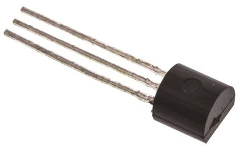 BC547B onsemi | onsemi BC547B NPN Transistor, 100 mA, 45 V, 3-Pin TO-92 ...
