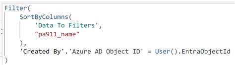 Add Filter to Power App 的图像结果