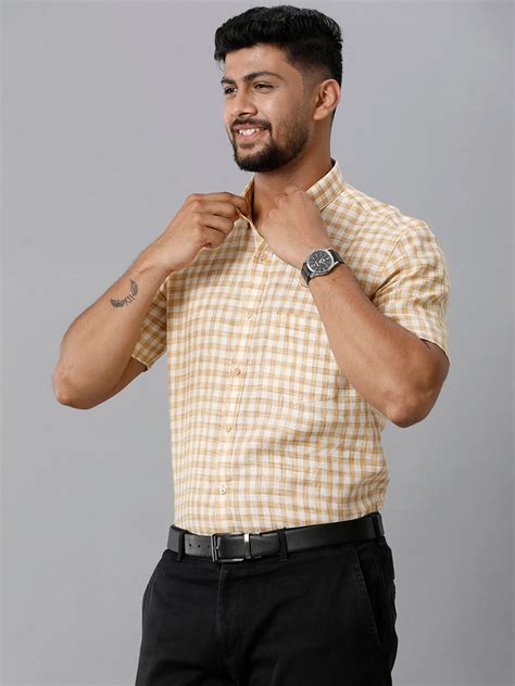 Buy Pure Linen Shirts for Men Online | 100% Best Linen Shirts ...
