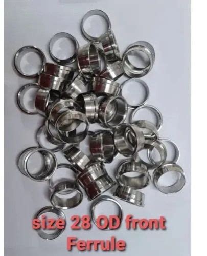 Stainless Steel Front Ferrule Manufacturer, Supplier from Mumbai