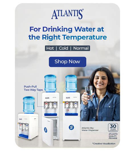 Sky Water Dispensers: Dispense Hot-Cold | Glass Push Up Taps