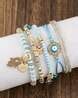 Buy Blue Bracelets & Bangles for Women by Shining Diva Online | Ajio.com