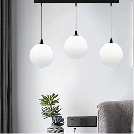 Buy kinis Black Diamond with Glass Design Linear Cluster Pendant Light ...