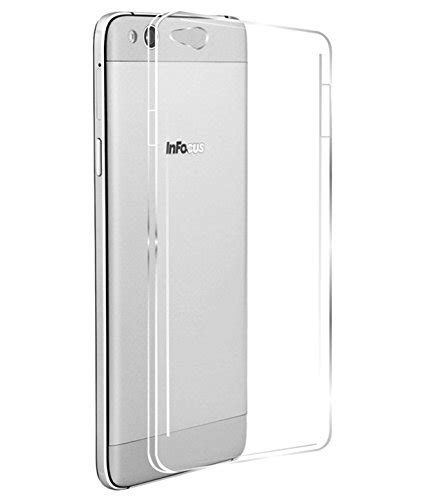 Tech Attires Transparent Ultra Protection Rubberised Soft Back Phone ...