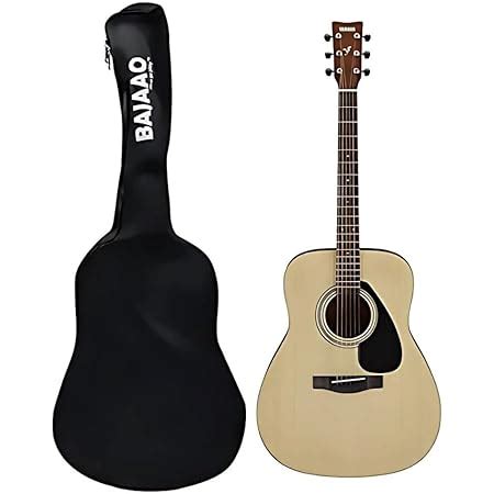 Yamaha F280 Acoustic Guitar, Natural With Bajaao Gig Bag : Amazon.in ...