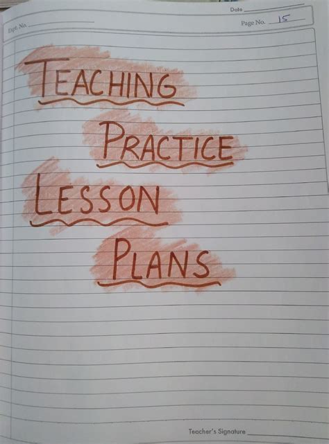 history lesson plan - Expt Page No. S EACHING PRACTICE LESSON LANS Expt ...