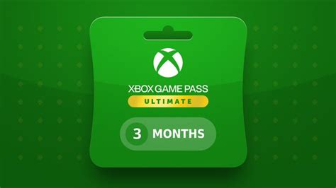 Xbox Game Pass Ultimate - 3 Month Subscription Card BE | G2PLAY.NET