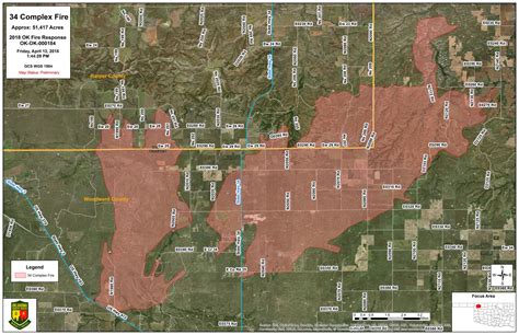 Oklahoma Fire Map: Location of Fires & Evacuations – Heavy.com