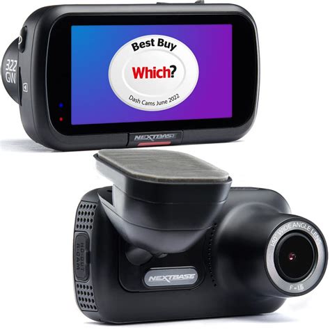Buy Nextbase 322GW Dash Cam Mini with APP- Full 1080p/60fps HD in Car ...