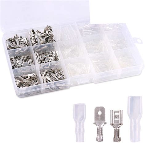Diy Crafts Crimp Terminal Block With Insulating Sleeve Assortment Kit ...