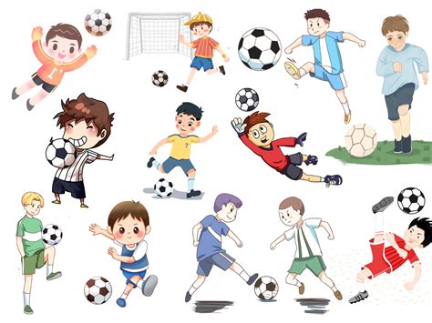 Clip Art Soccer Player