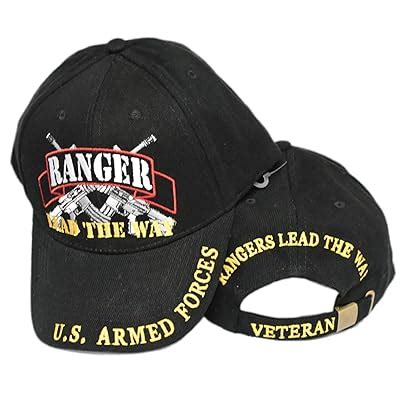 Buy United States Army Rangers LEAD THE WAY Black Hat Cap USA Online at ...
