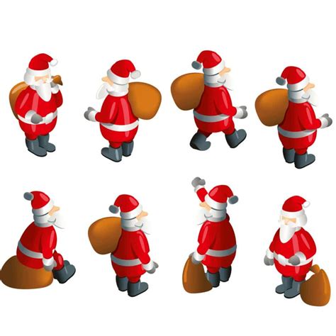 Santa Set Wall sticker | wall-art.com