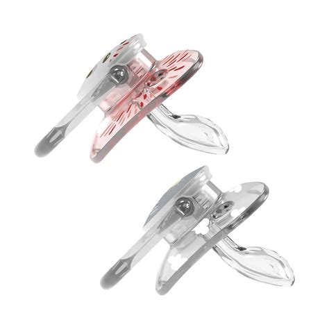 PreVent™ Pacifiers PRINTED SHIELD Soother, Stage 1, 2-Pack- Pink and G ...