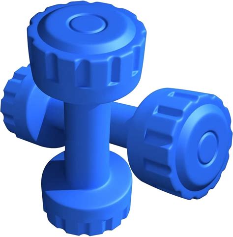 POWER FITNESS PVC Home Gym Adjustable Set (2.5Kg*4) Plate with Dumbbell ...