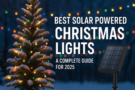 Best Solar Powered Christmas Lights