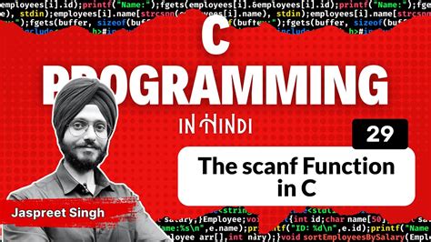 Image result for C Scanf Tutorial