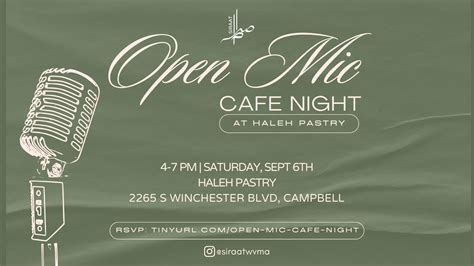 Siraat Open Mic Cafe Night - wvmuslim.org