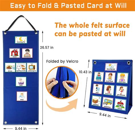 Arggidan Visual Schedule Chart for Kids- Daily Chore for India | Ubuy
