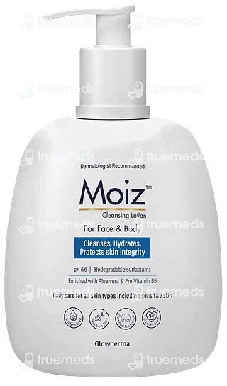 Moiz Cleansing Lotion 400 Ml - Uses, Side Effects, Dosage, Price | Truemeds