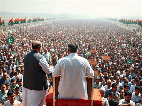 Pakistan's Punjab Assembly Speaker Malik Ahmad Khan shares stage with ...