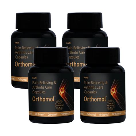 Orthomol Ayurvedic Pain Relief Capsules (60 Caps) – Aarogyam - The ...