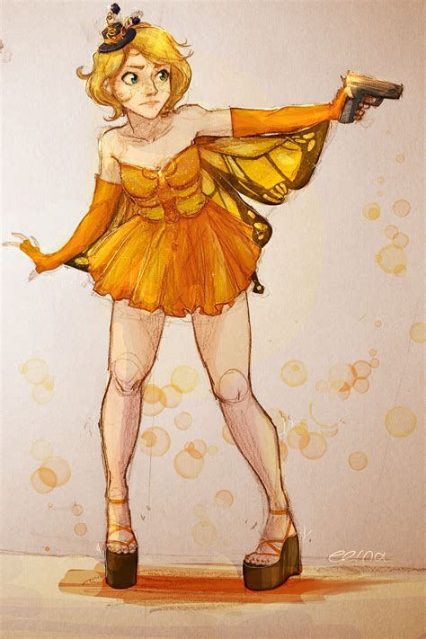 Cress Darnel in the butterfly dress - Winter Scene | Chroniques ...