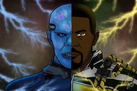 Jamie Foxx Electro Concept Art