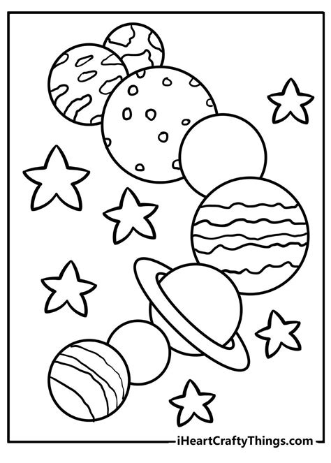 Solar System Colouring Printable 的图像结果