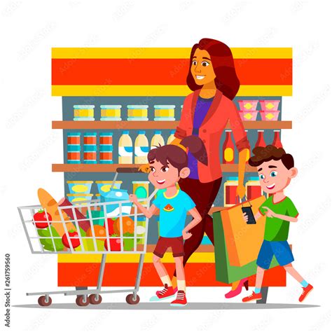 Kids Buy Food Cartoon 的图像结果