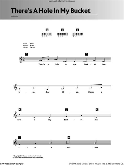 Hole In The Bucket Lyrics English at Jennifer Colbert blog