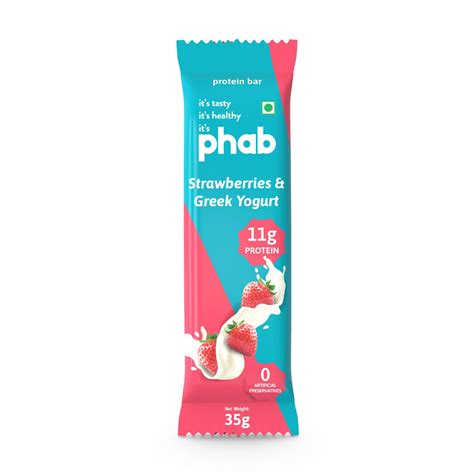 Phab Protein Bars Mini with 11g Protein, No Preservatives, No ...