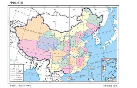 收藏！最新版标准中国地图发布(图)-国内频道-内蒙古新闻网
