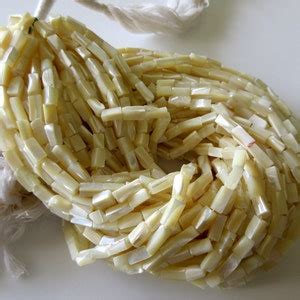 Buy Natural Mother of Pearl Long Box Beads, Mother of Pearl Jewelry ...