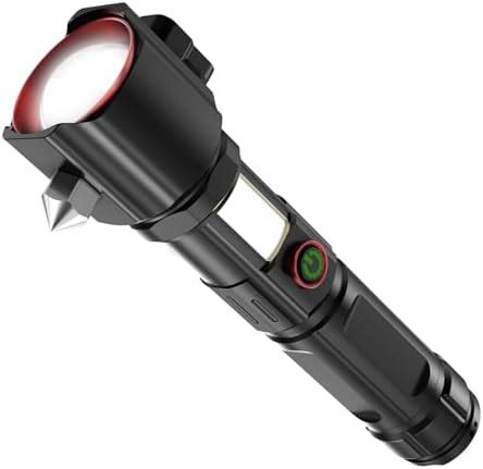 UN1QUE Rechargeable Flashlight, 10000 Lumens High-Power Torch with 5 ...