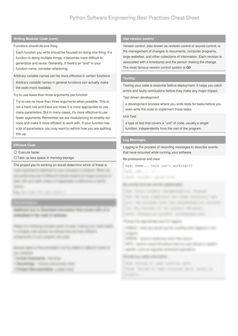 Image result for Software Engineering Best Practices Python