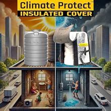 Generic Water Tank Insulation Cover 1000 Ltr - Polyester : Amazon.in ...