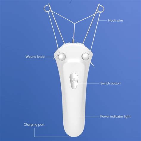 Brrnoo Facial Threading Hair Removal for Women LED Light India | Ubuy