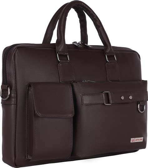 RIONTO Edge Vegan leather laptop bags for men office use Premium office ...