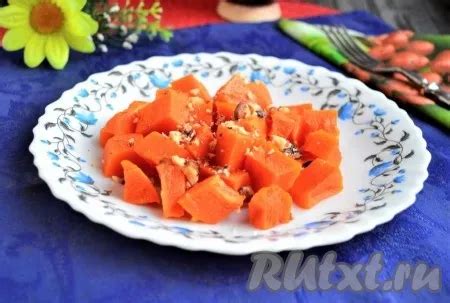 Тыква в микроволновке 5 пошаговых рецептов с фото - Вкусная еда