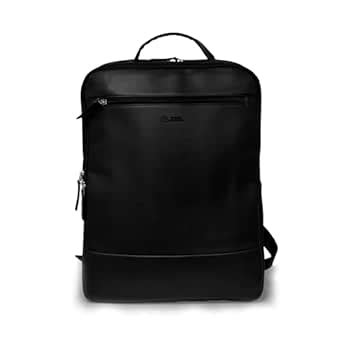 Buy SWISS MILITARY FAULKNER Black PU Laptop Backpack for 15.6 Inch ...