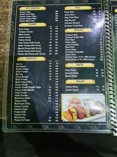 Menu at CHACHA VEG AND NON-VEG DHABA, Jalandhar