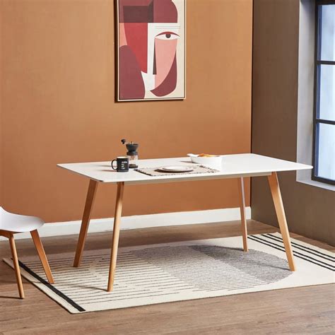 Buy Meadow 6-Seater Dining Table - White from Home Centre at just INR ...