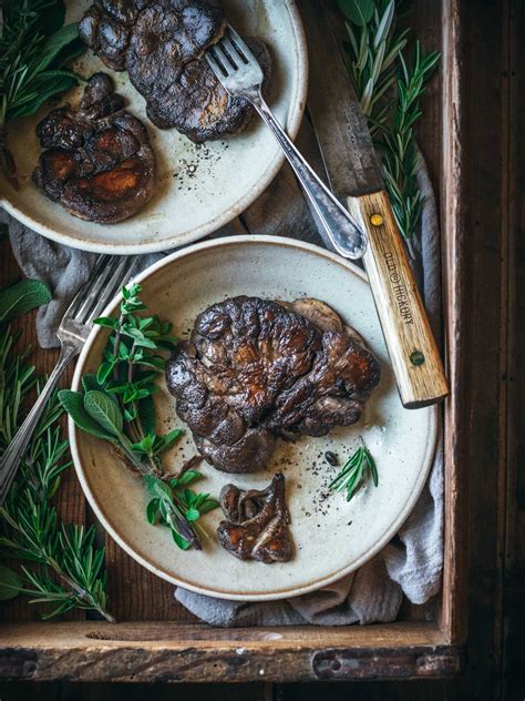 Lion's Mane Mushroom Steak Recipe With Vegan Butter — Carol's Vegan Kitchen