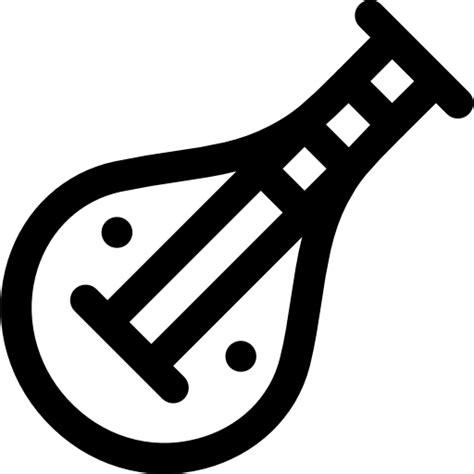 Biwa - Free music icons